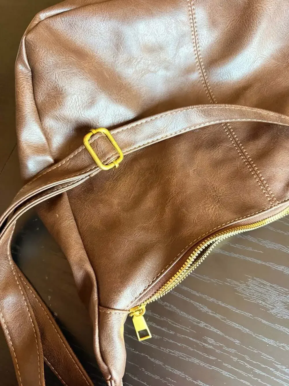 Unbranded brown faux